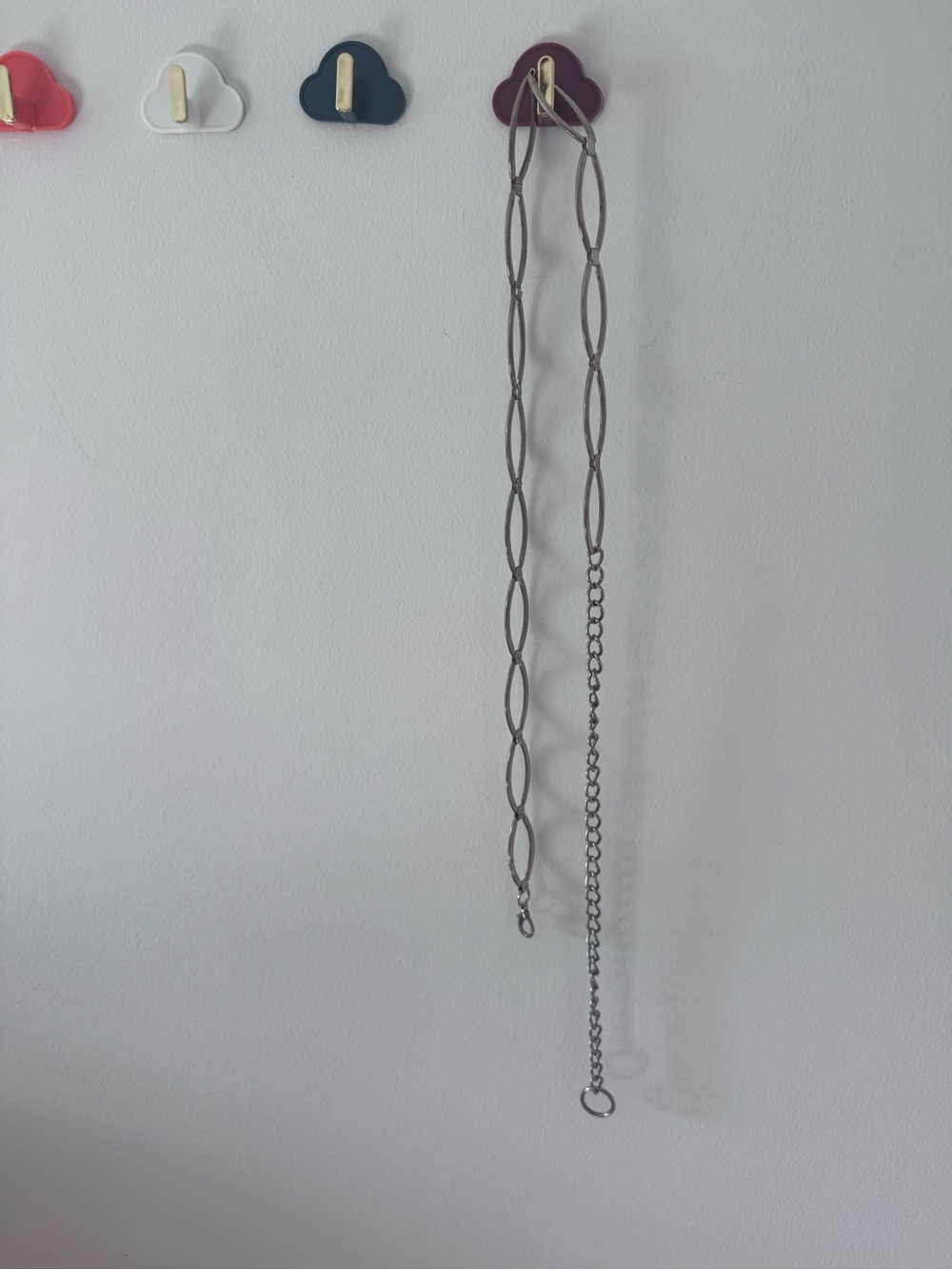 Vintage 90’s Silver-Tone Linked Chain Belt